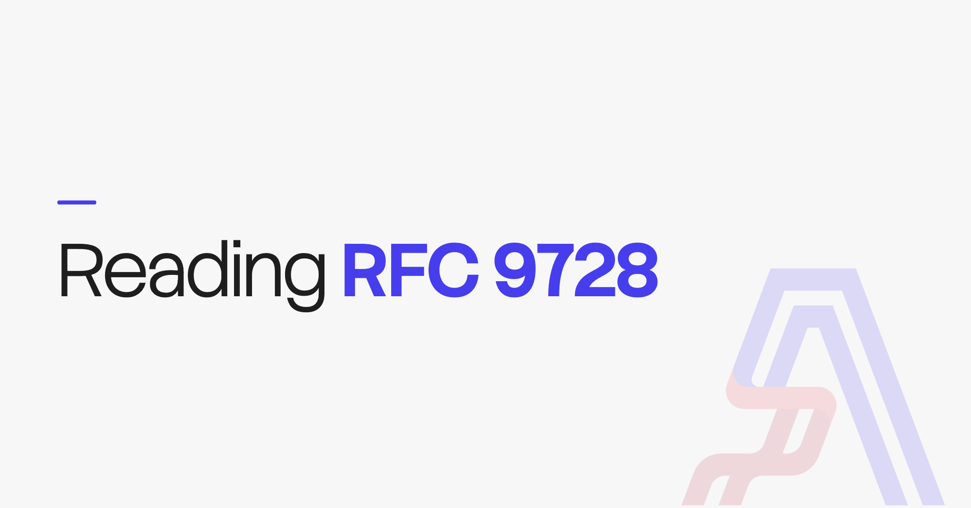 Reading RFC 9728 — cover art